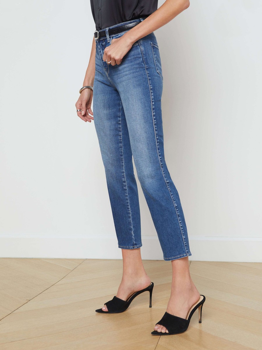 Clearance Alexia Cropped Cigarette Jean Straight