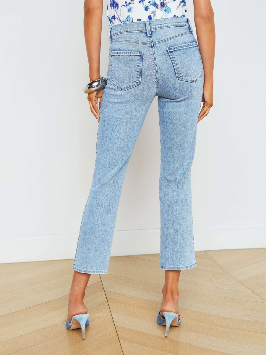 Wholesale Alexia Cropped Cigarette Jean Straight