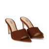 New Lolita Open Toe Mule Heels & Pumps