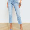 Wholesale Alexia Cropped Cigarette Jean Straight