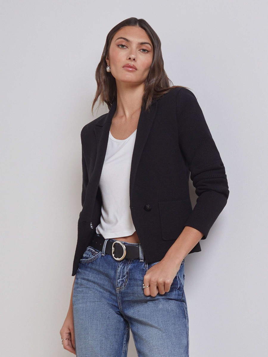 Clearance Sofia Knit Blazer Blazers & Jackets