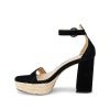 New Avia Suede Platform Sandal Heels & Pumps