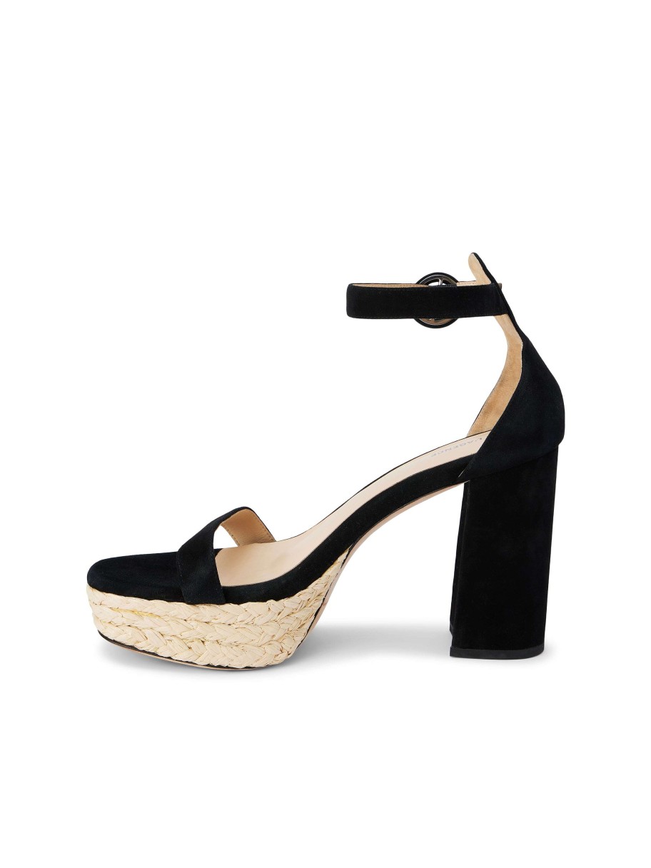 New Avia Suede Platform Sandal Heels & Pumps