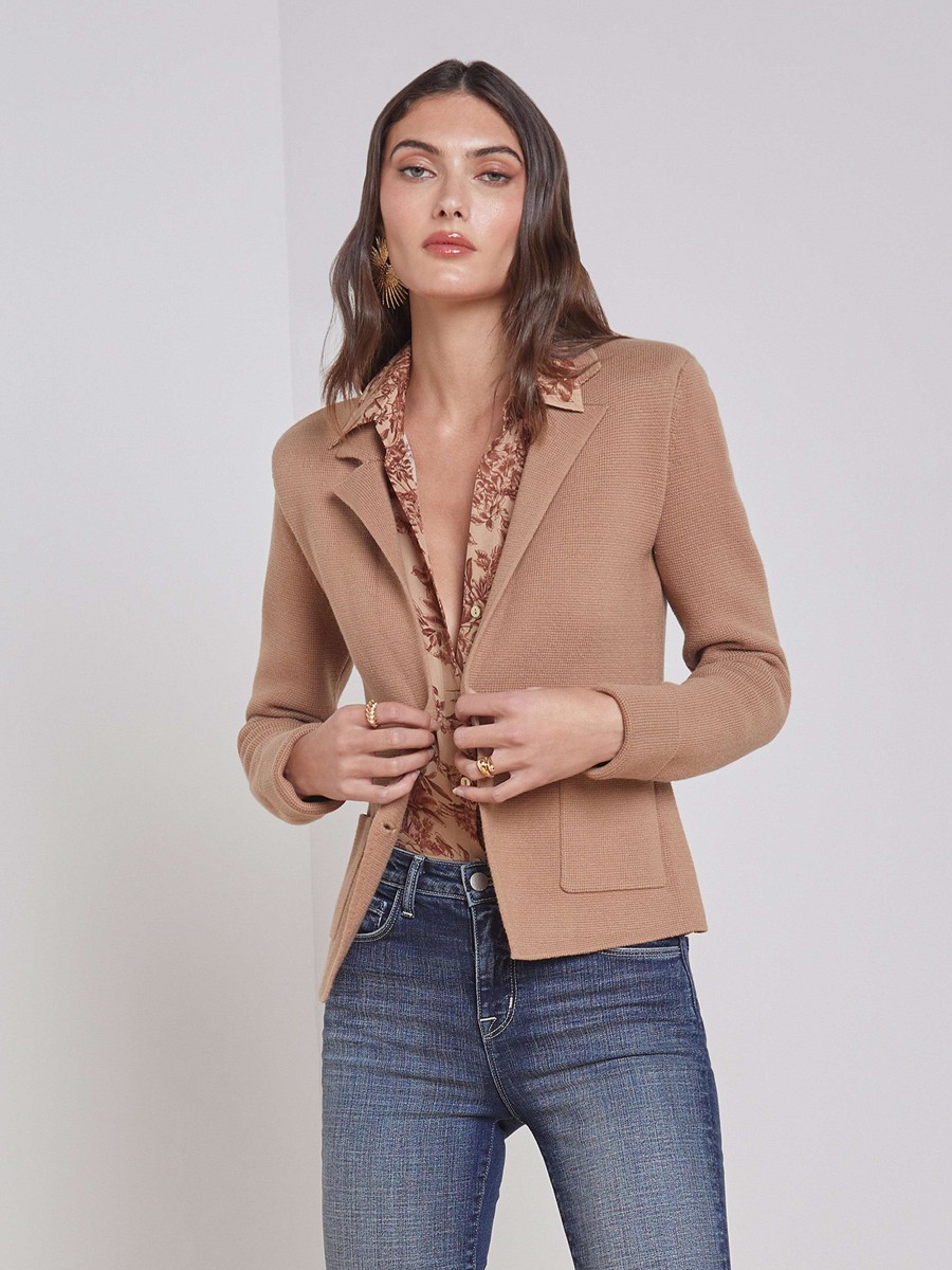 Clearance Sofia Knit Blazer Blazers & Jackets