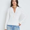 Hot Sterling Silk-Cotton Blend Sweater Blouses & Tops