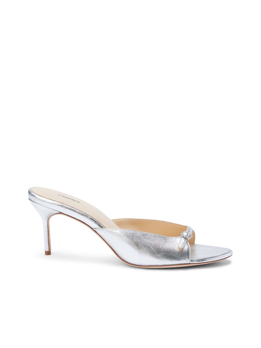 New Solene Open Toe Mule Heels & Pumps