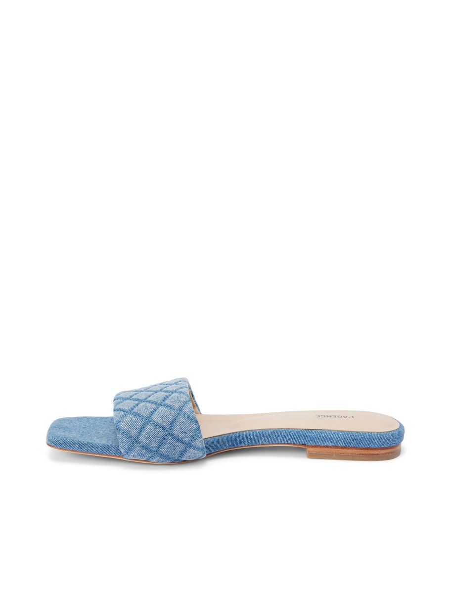 New Aloise Denim Slide Sandal Sandals & Wedges