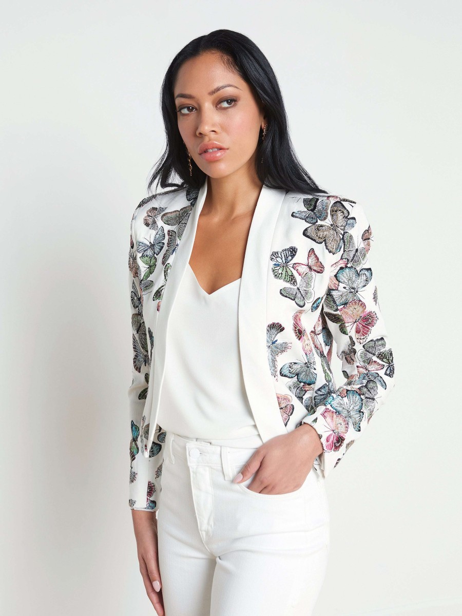 Online Ace Embroidered Jacket Blazers & Jackets