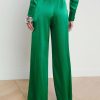 Hot Gavin Silk Wide-Leg Pant Pants, Shorts & Skirts