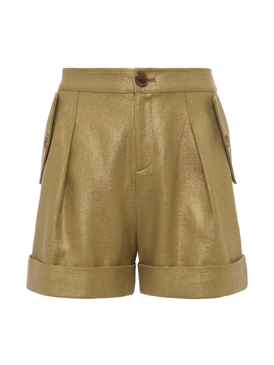 New Safari Cotton-Linen Short Pants, Shorts & Skirts