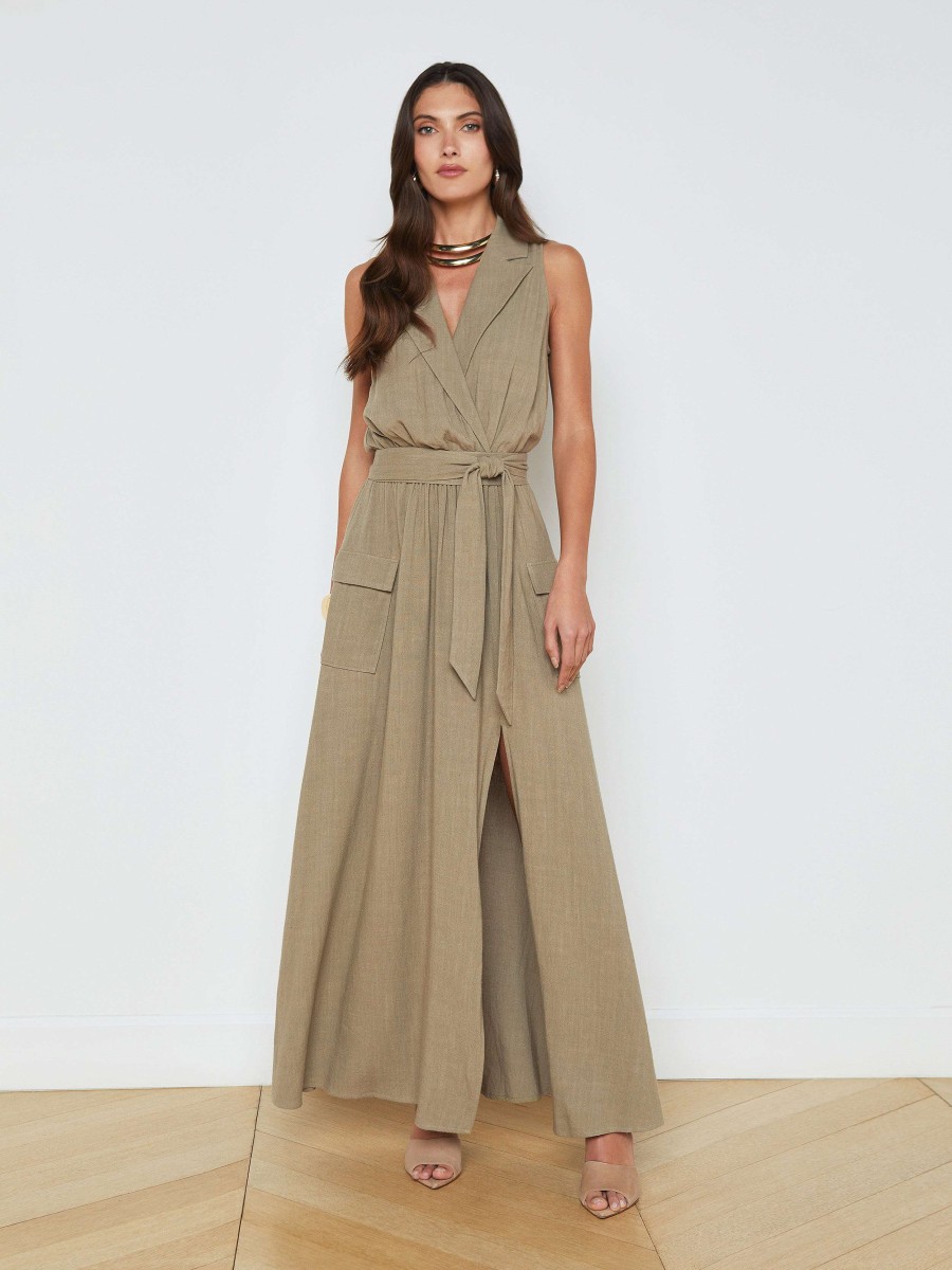 Best Mayer Linen-Blend Dress Dresses & Jumpsuits