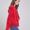 New Azure Fringe Cardigan Blazer Blazers & Jackets