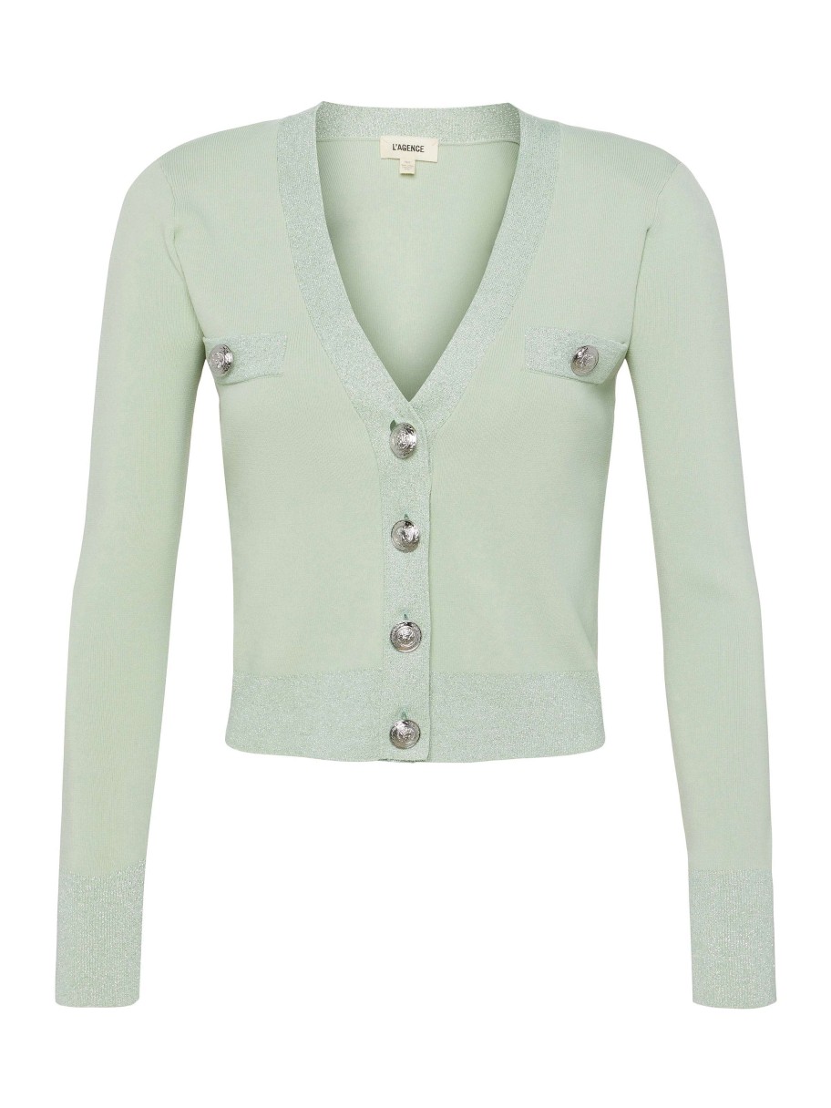 New Taya V-Neck Cardigan Blouses & Tops