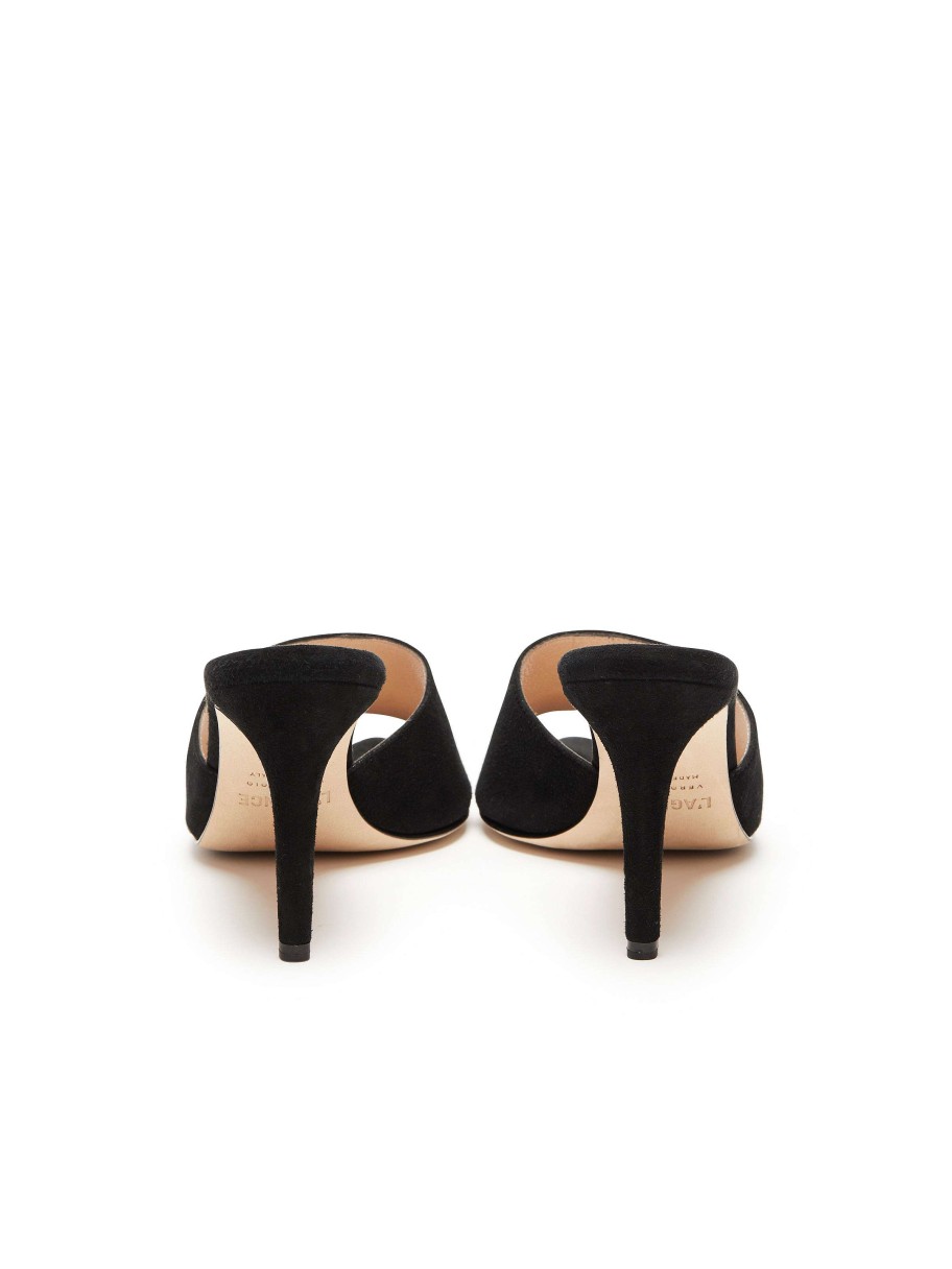 New Lolita Open Toe Mule Heels & Pumps