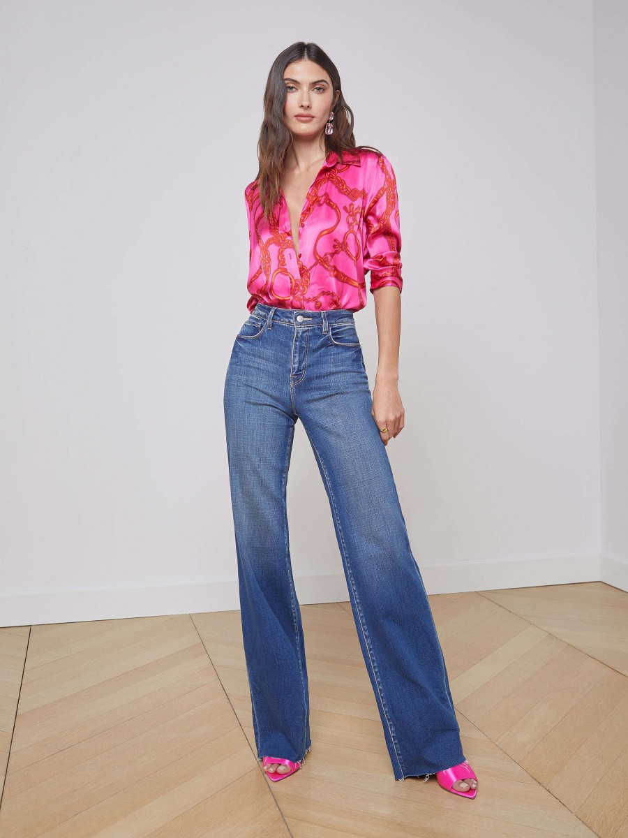 Clearance Scottie Wide-Leg Jean Straight