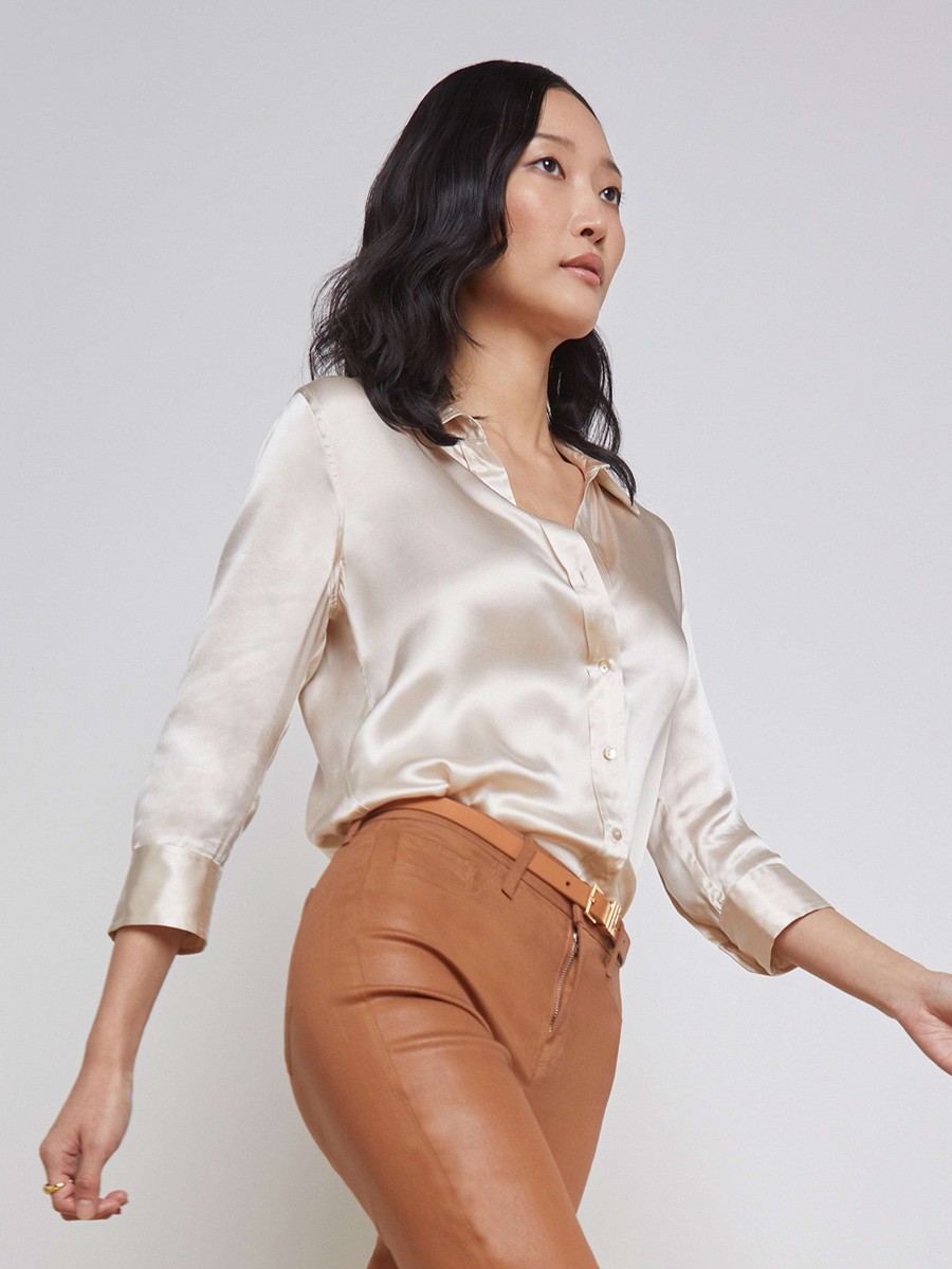 Online Dani Silk Blouse Blouses & Tops