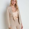 Hot Kenzie Metallic Knit Blazer Blazers & Jackets