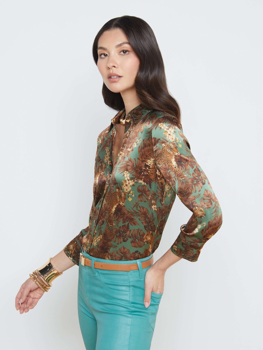 Wholesale Dani Silk Blouse Blouses & Tops