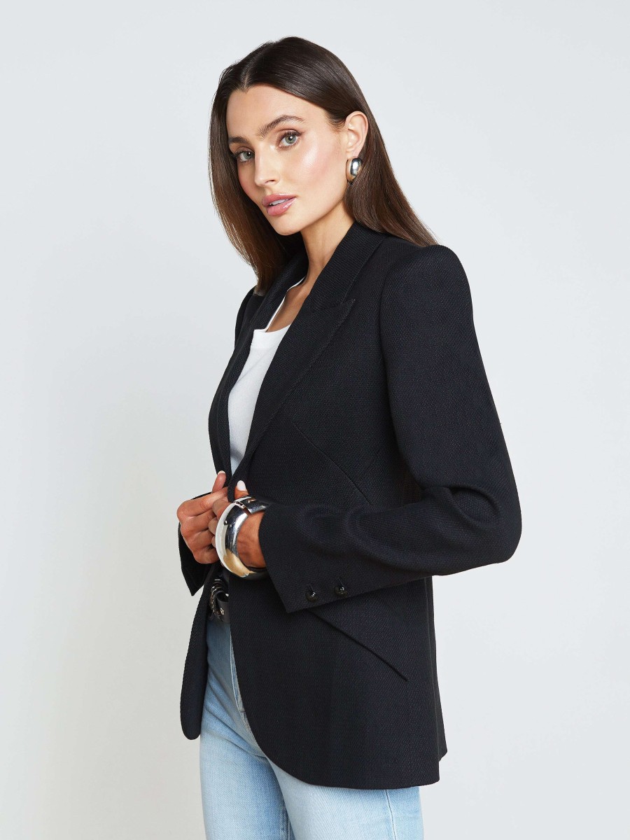 Online Chamberlain Linen-Blend Blazer Blazers & Jackets