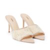 New Armande Crochet Mule Heels & Pumps