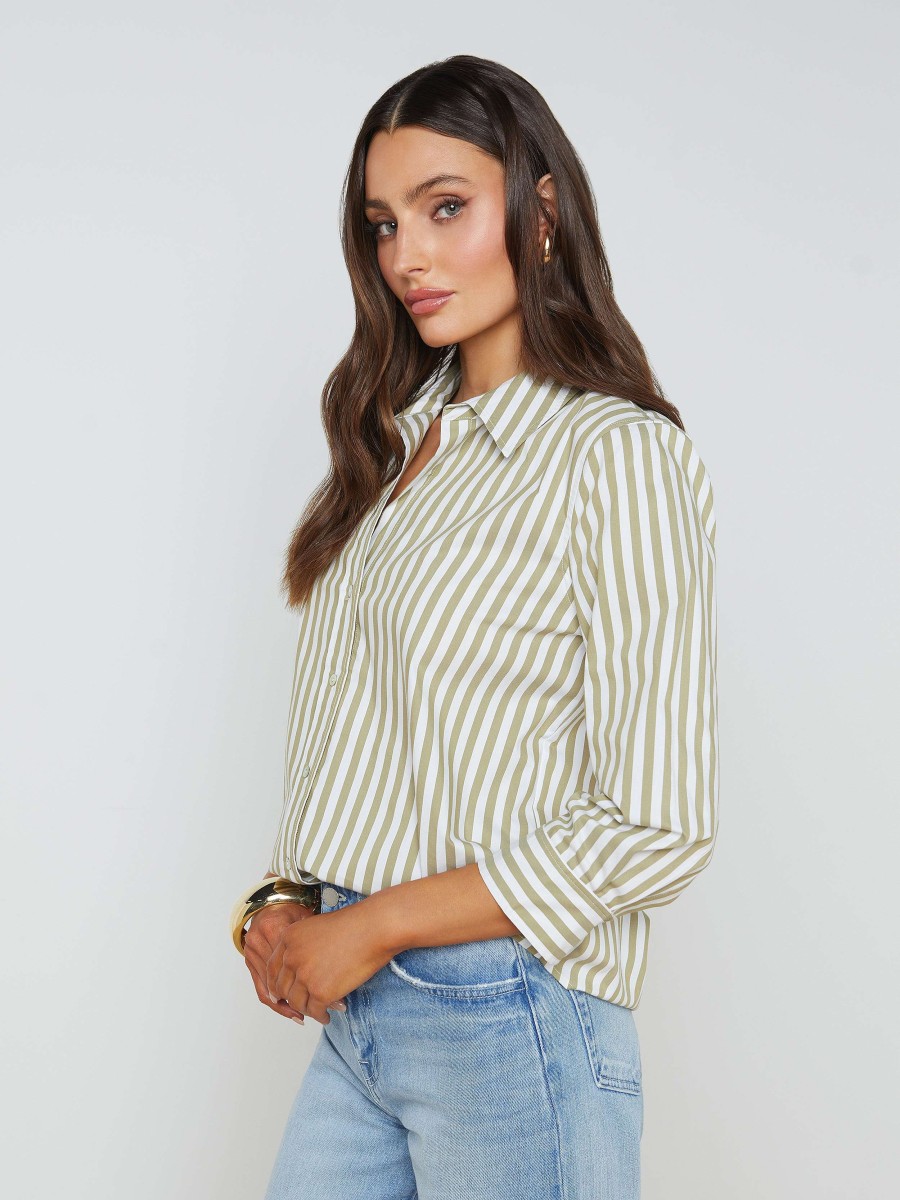 Best Daniella Cotton-Blend Blouse Blouses & Tops