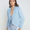 Online Robbie Denim Blazer Blazers & Jackets