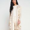 Wholesale Beverly Silk Panel Cardigan Knitwear