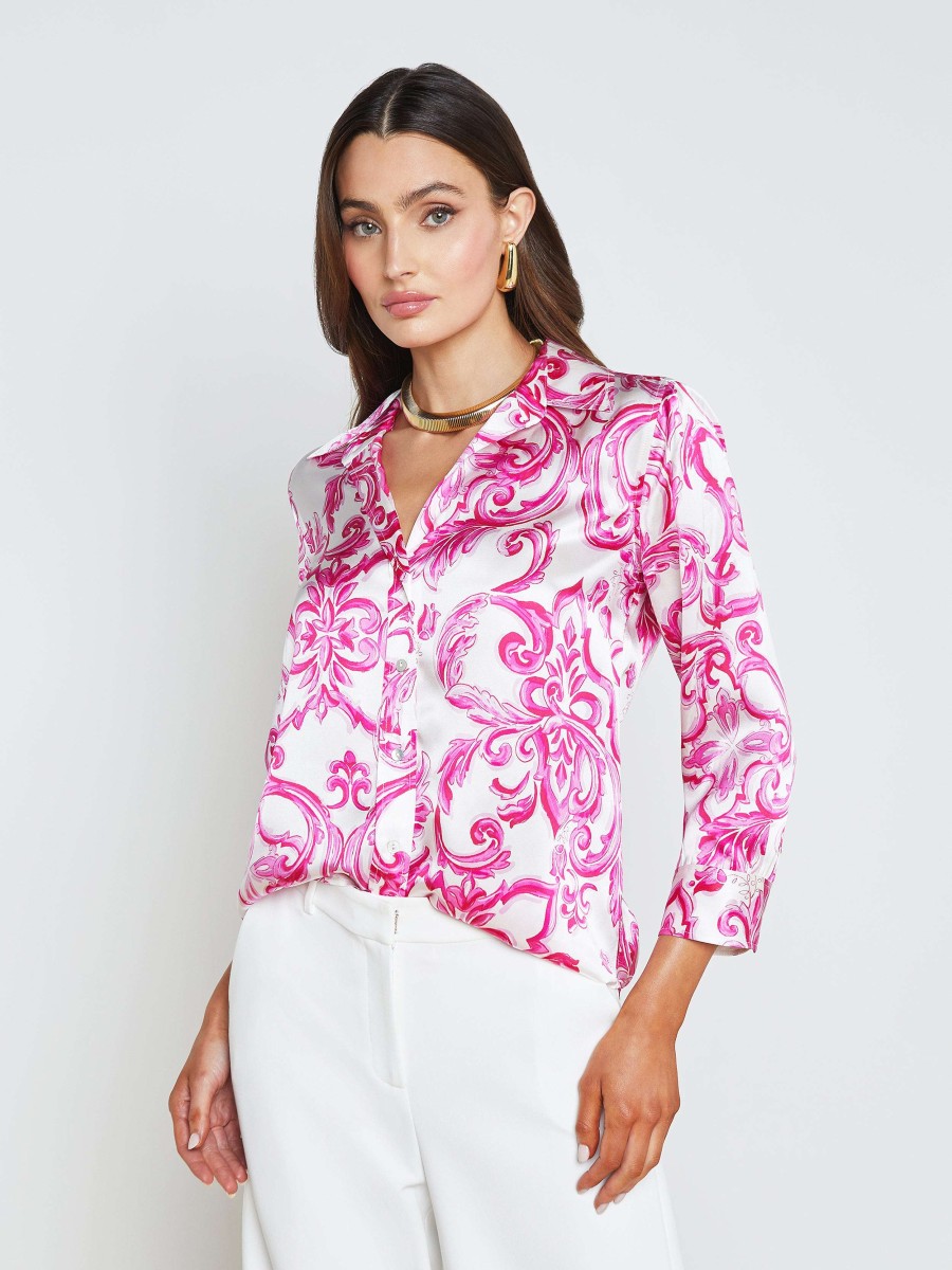 Best Dani Silk Blouse Blouses & Tops