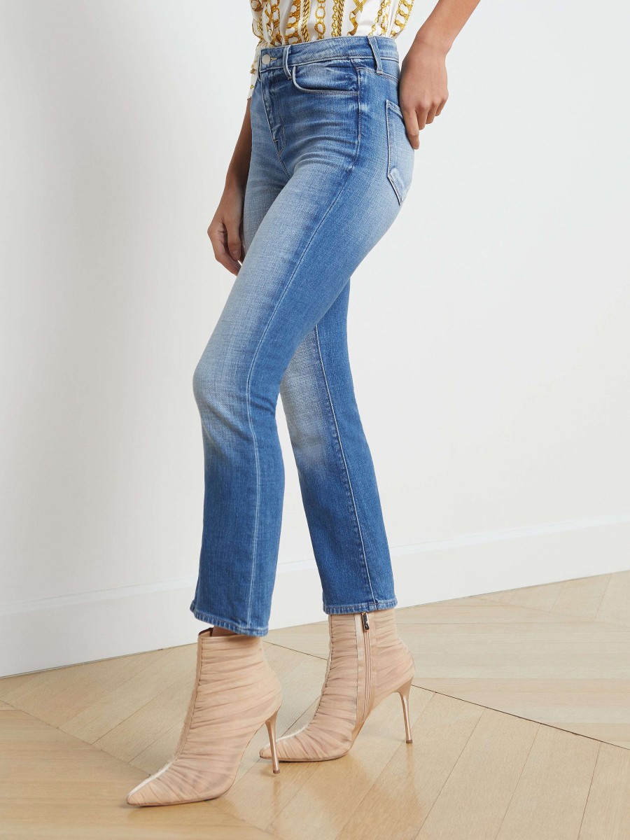 Clearance Tati Cropped Micro Boot Jean Flare & Bootcut