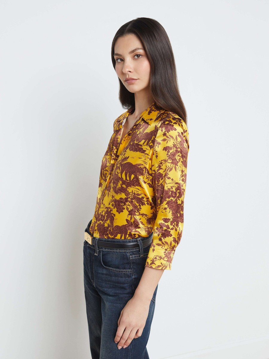 Wholesale Dani Silk Blouse Blouses & Tops