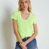 Best Becca Cotton V-Neck Tee Tees