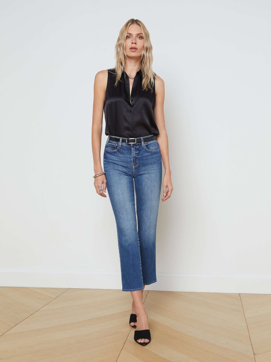 Clearance Alexia Cropped Cigarette Jean Straight