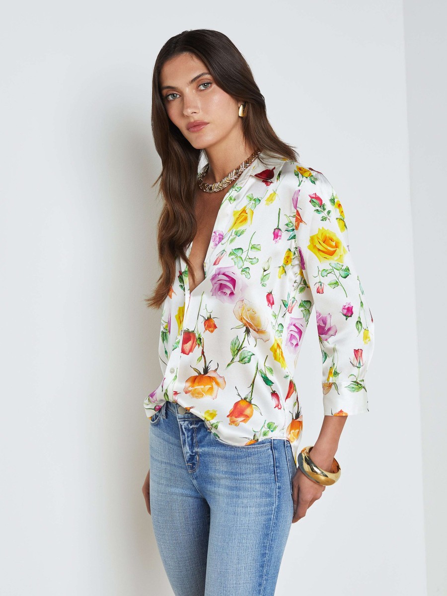 Wholesale Dani Silk Blouse Blouses & Tops