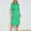 Online Jubliee Striped Shirt Dress Dresses & Jumpsuits