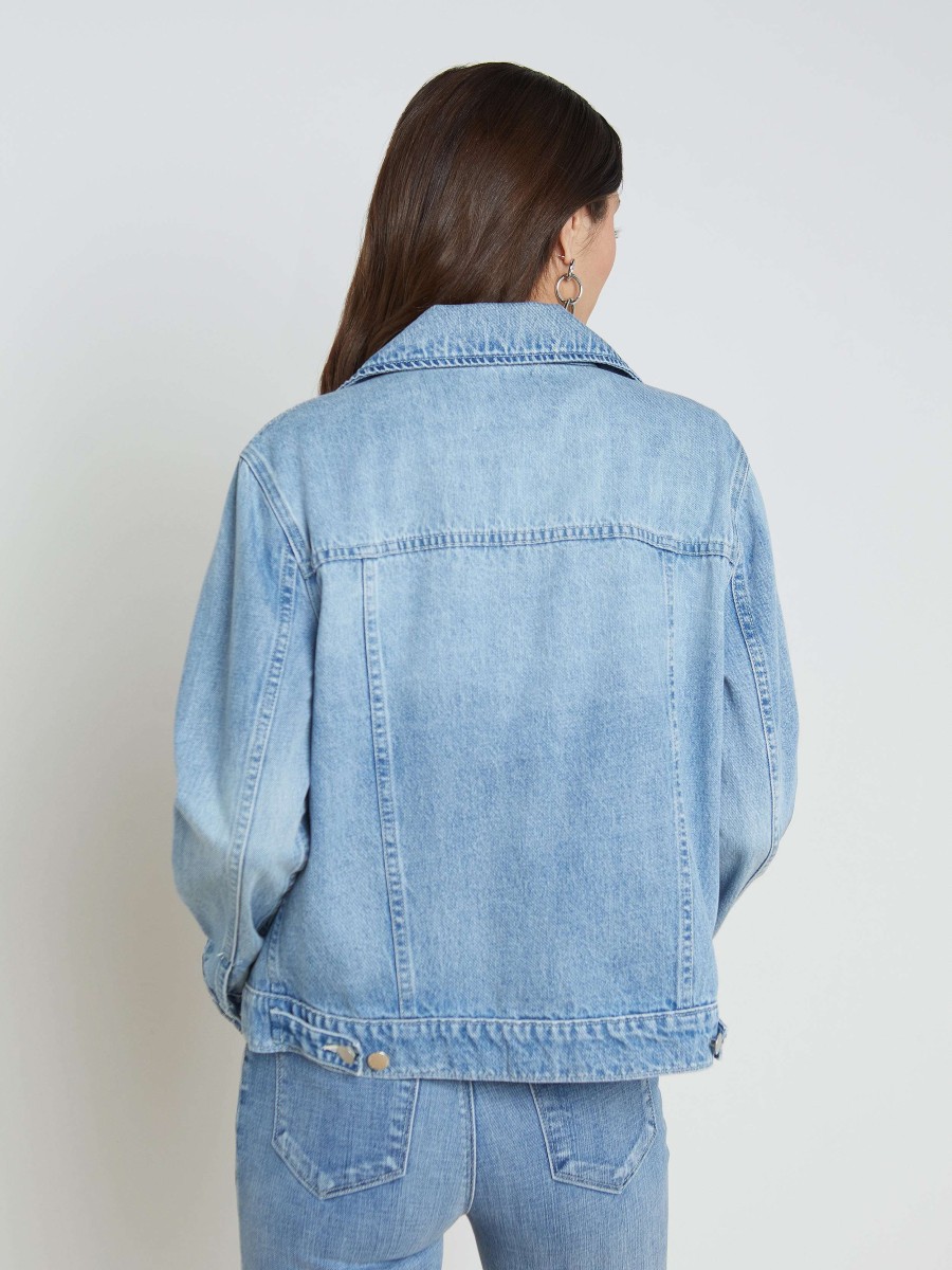 Clearance Mack Oversized Denim Jacket Blazers & Jackets