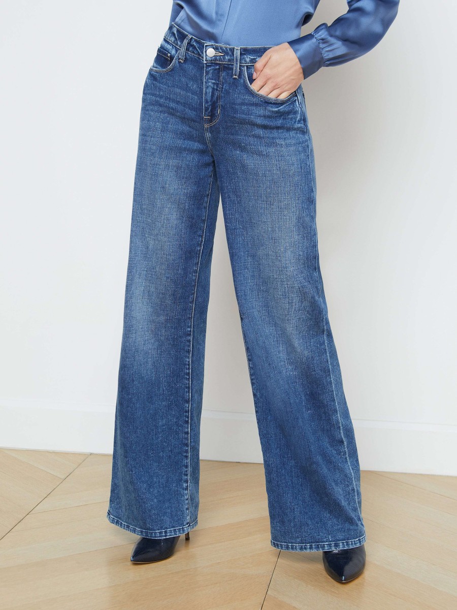 Clearance Alicent Wide-Leg Jean Wide & Relaxed