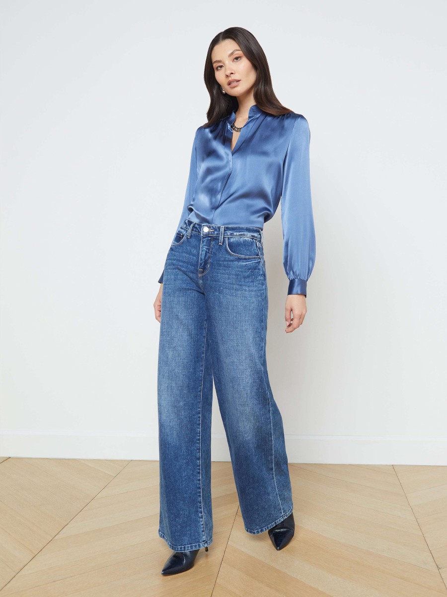 Clearance Alicent Wide-Leg Jean Wide & Relaxed