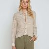 Clearance Laurent Striped Blouse Blouses & Tops