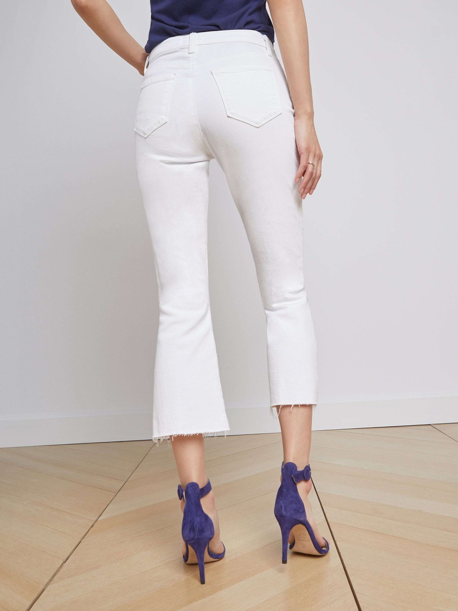 New Kendra Cropped Flare Jean Flare & Bootcut