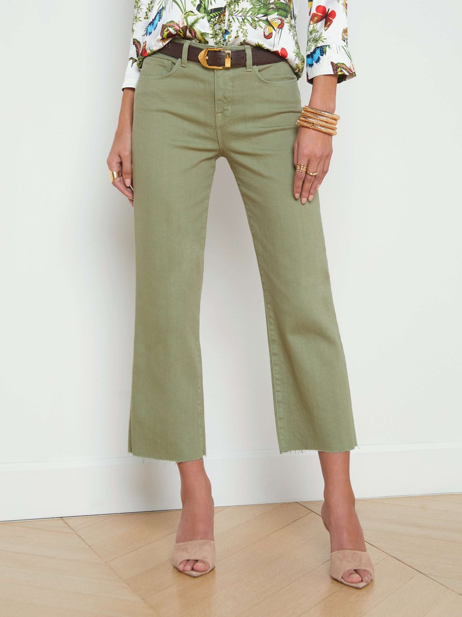 Hot Wanda Cropped Wide-Leg Jean Wide & Relaxed