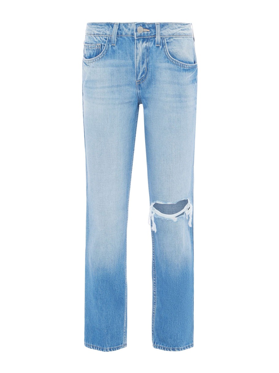 Online Nevia Slouchy Straight-Leg Jean Straight