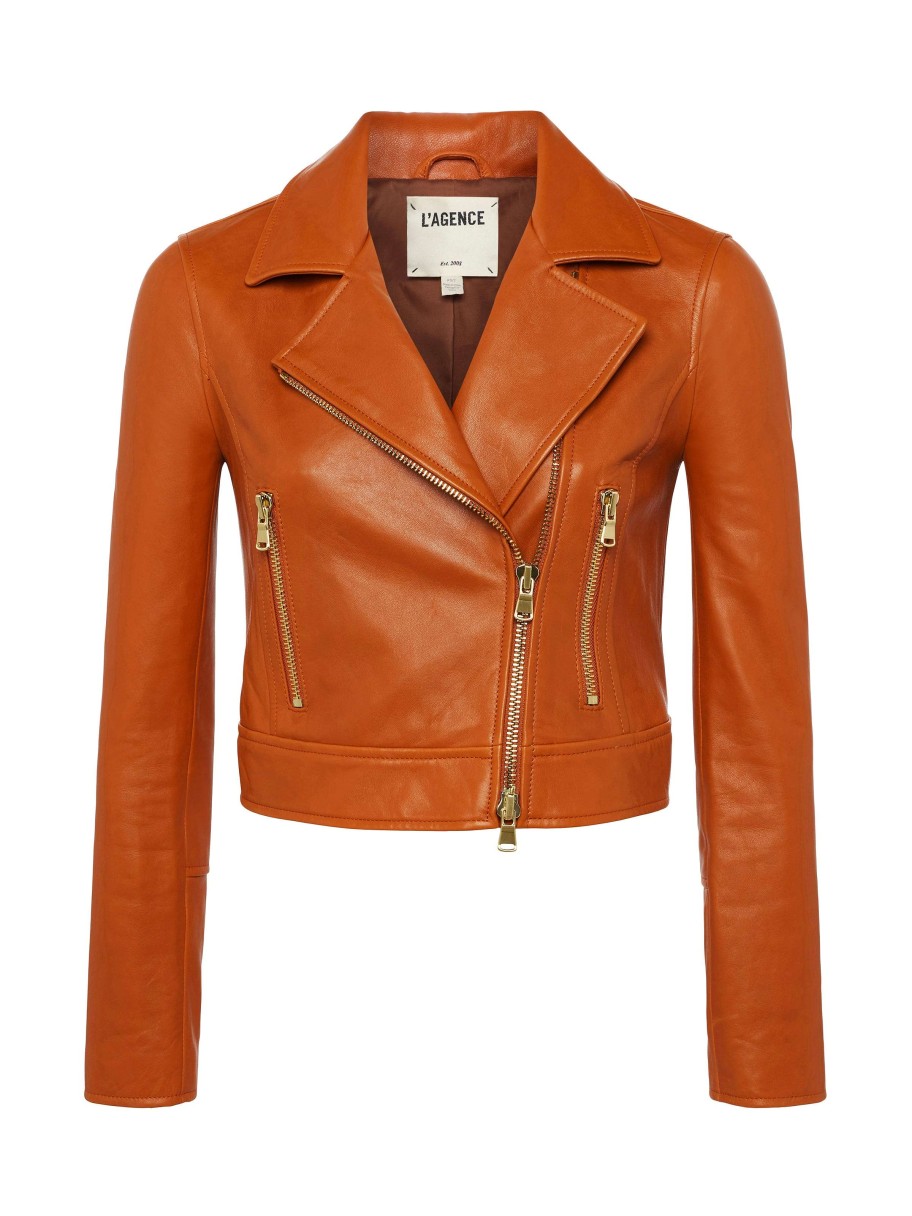 Clearance Onna Leather Jacket Blazers & Jackets