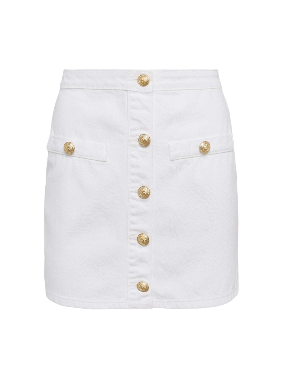 Wholesale Kris Denim Mini Skirt Pants, Shorts & Skirts