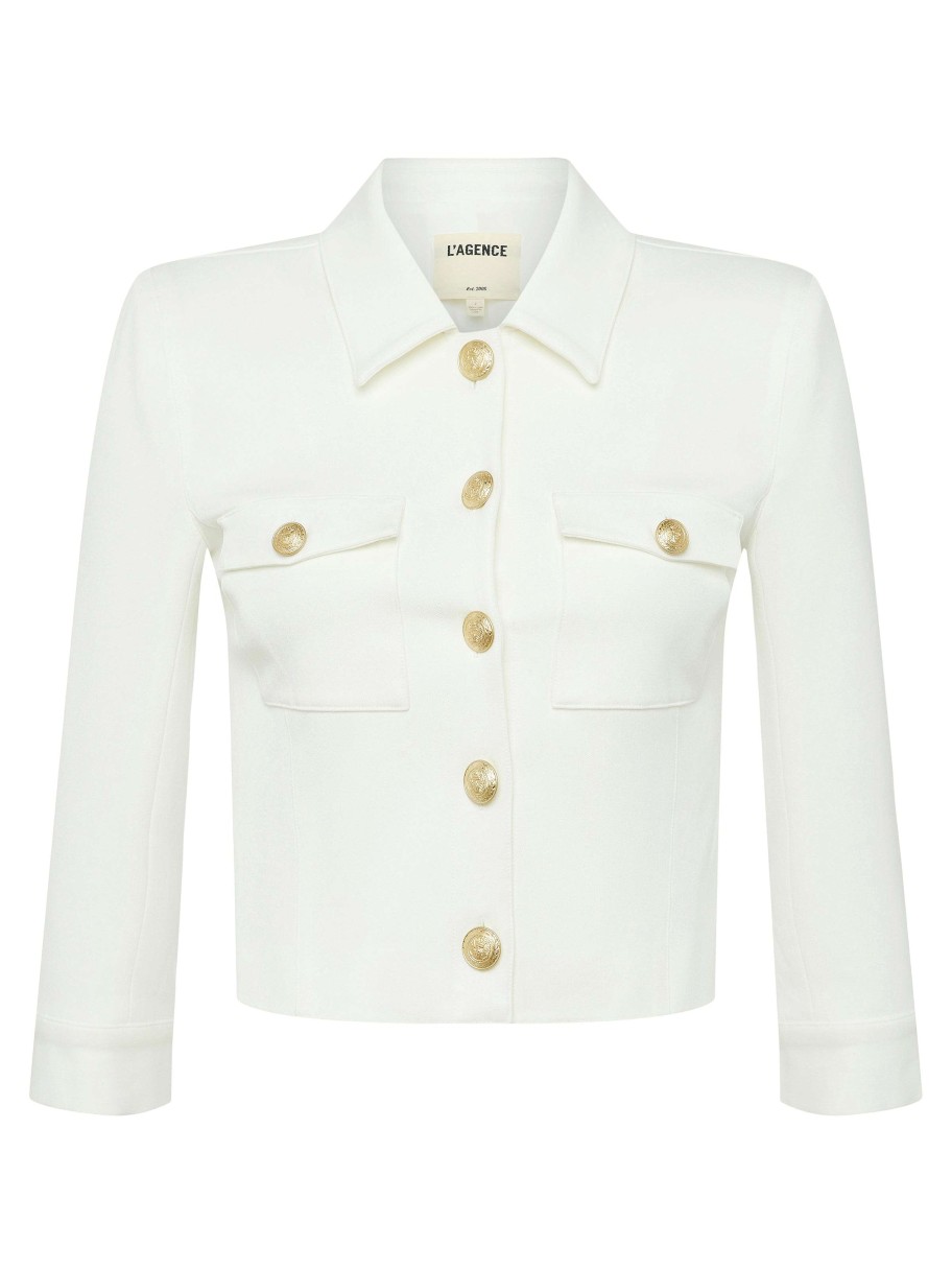 Clearance Kumi Cropped Jacket Blazers & Jackets