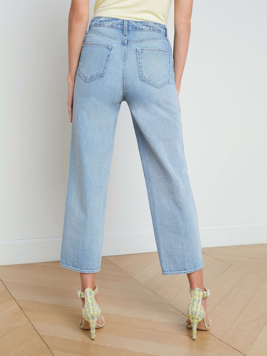 Best June Cropped Stovepipe Jean Wide & Relaxed