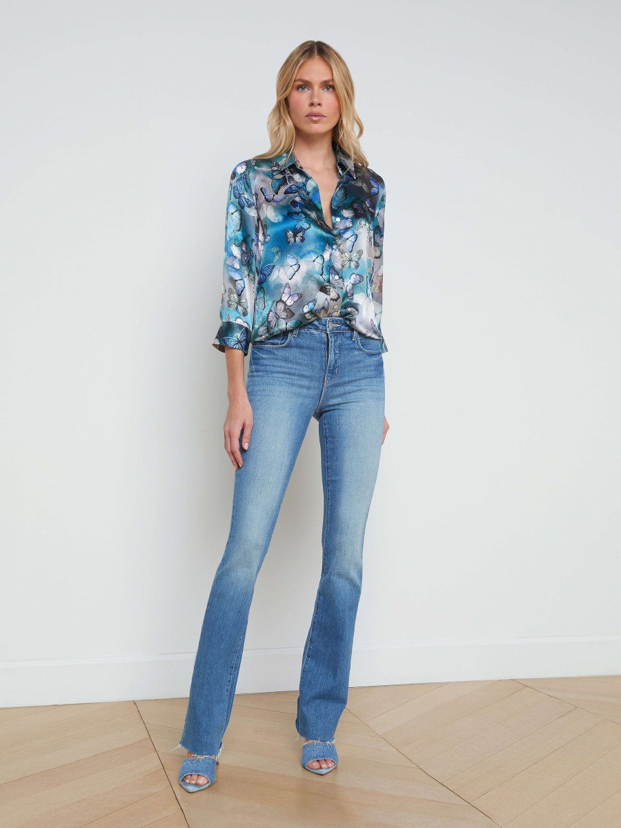 Online Dani Silk Blouse Blouses & Tops