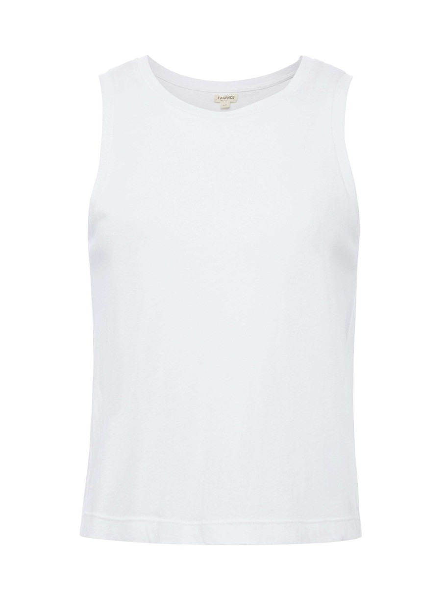 Online Mikaela Cotton Tank Blouses & Tops