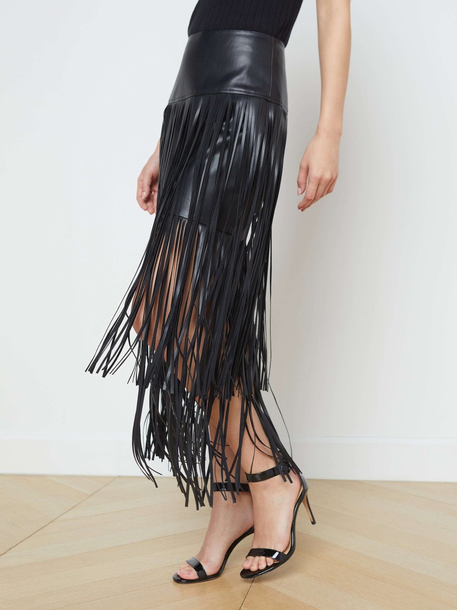 Best Karolina Fringe Skirt Pants, Shorts & Skirts