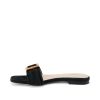 Wholesale Aurelie Buckle Slide Sandal Leather