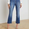 Clearance Kendra Cropped Flare Jean Flare & Bootcut